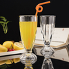 Durable High Quality 400ml Glass Milk Juice Cups For Restaurant