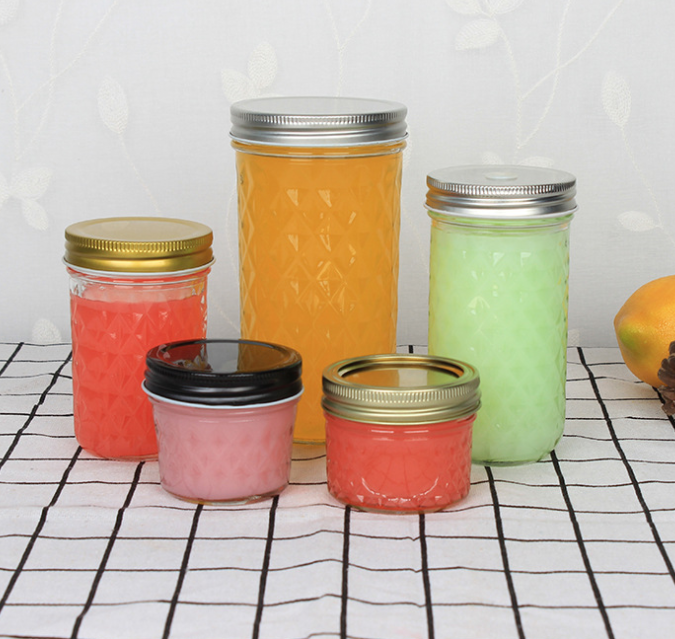 Supply Multiple Capacity Wide Mouth Food Storage Empty Glass Jar Factory