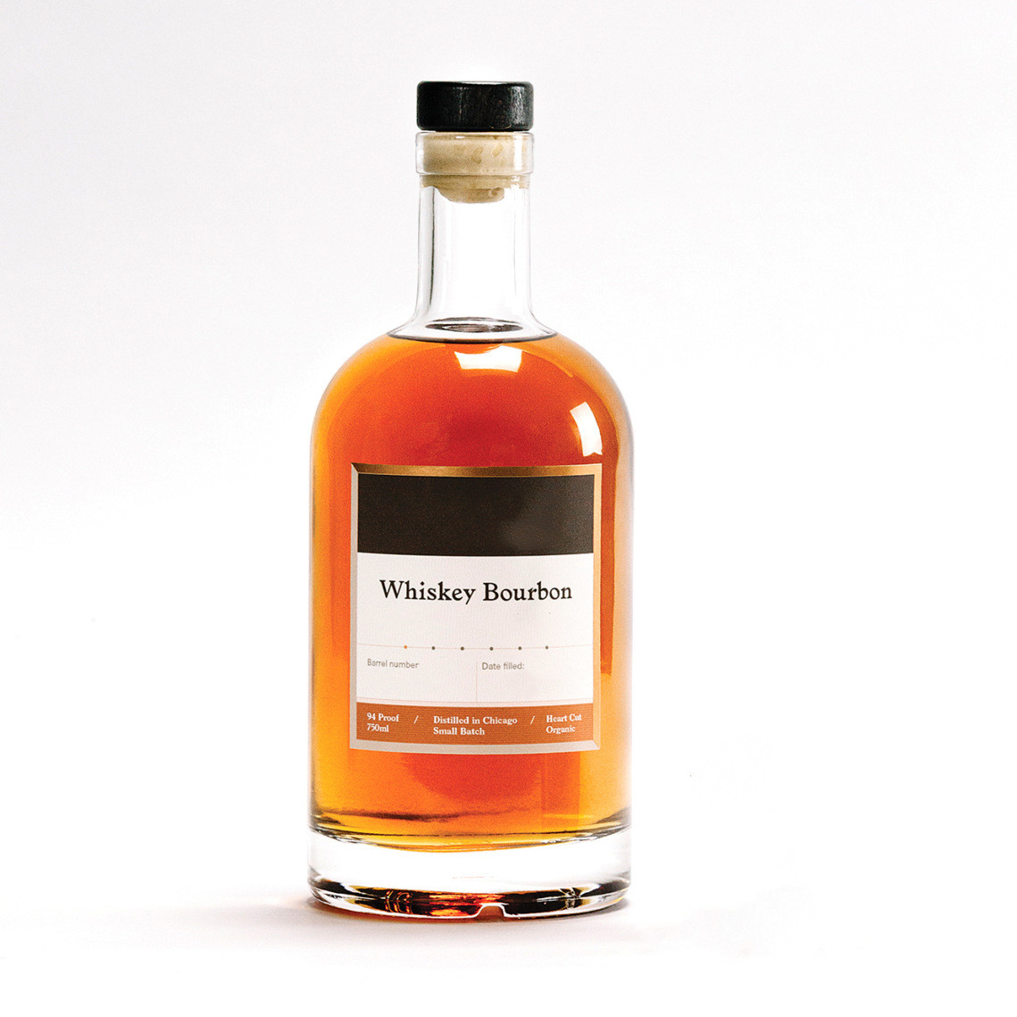 Custom Design Glass Liquor Bottles For Vodka Whisky 