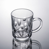 Customized 8oz Glass Water Beverage Milk Coffee Mugs Wholesale