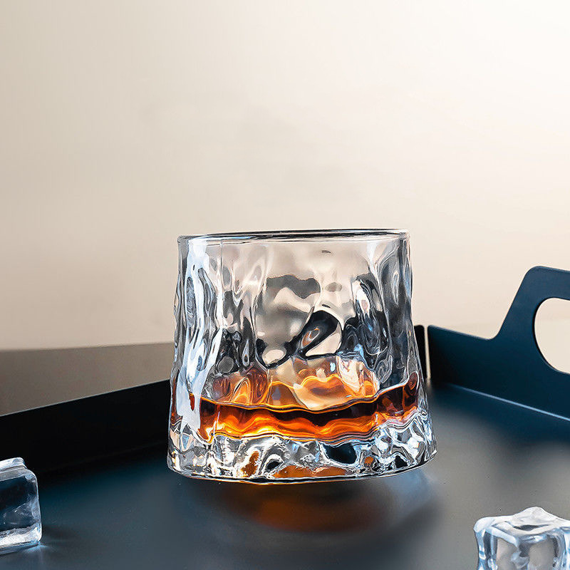 Venero Crystal Whiskey Glasses 5oz Premium Scotch Glasses